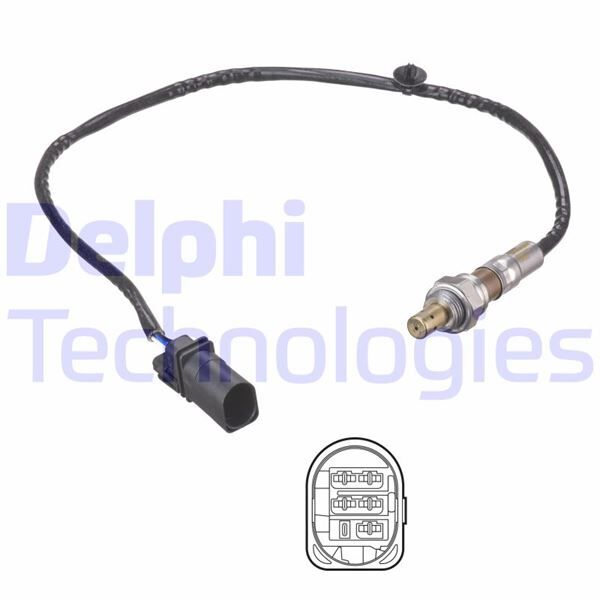 OKSİJEN SENSÖRÜ LZA15-A2 FIAT 500-DOBLO-FIORINO-GRANDE PUNTO 1.3DMTJ-FORD KA 1.3TDCI 610mm
