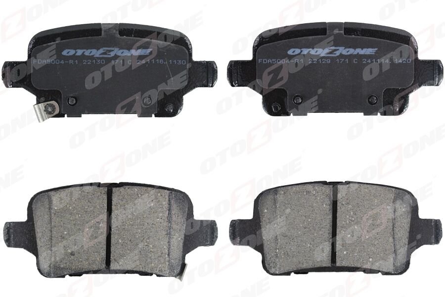 ARKA FREN BALATASI OPEL ASTRA K 1.0-1.4-1.4T-1.6T-1.6 CDTI 16>22 106.5x46.3x16.6