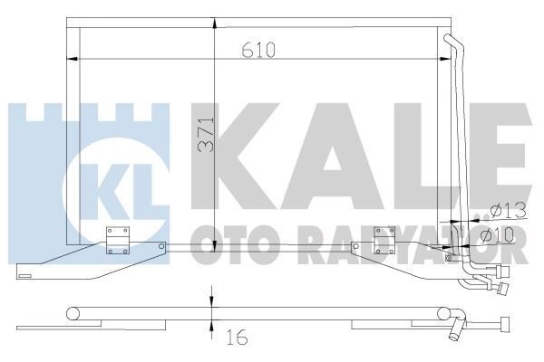 KLIMA RADYATORU MERCEDES E-CLASS W210 S210