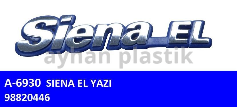ARKA YAZI SIENA EL 5 Adet