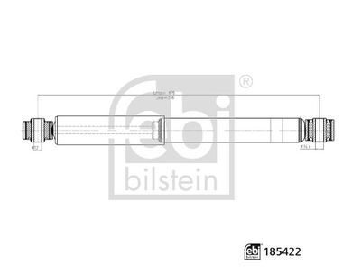 ARKA AMORTİSÖR SAĞ/SOL TRANSPORTER T5 T6 04 >
