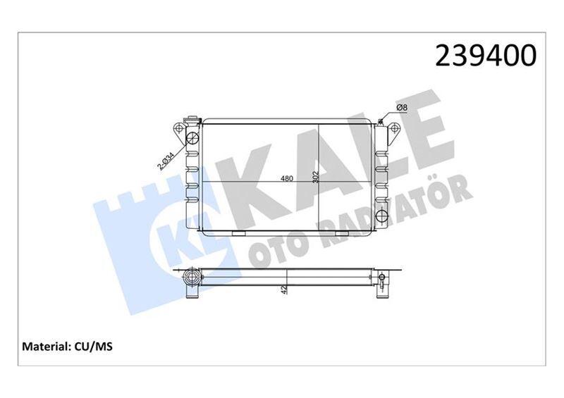 RADYATÖR R12 TL-TX-STW-TOROS 475X304X42 NORMAL 3 SIRA PN SİSTEM