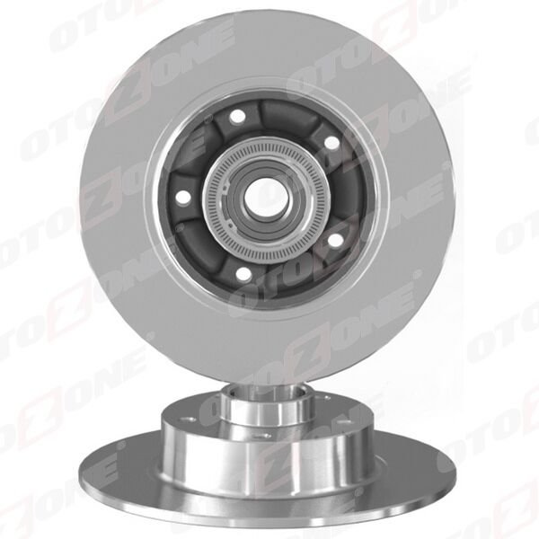 ARKA FREN AYNASI RULMANLI RENAULT MEGANE III 09>15 SCENIC III 09>15 GRAND SC NIC III 09>15 260x8x86.2 5 DELİK
