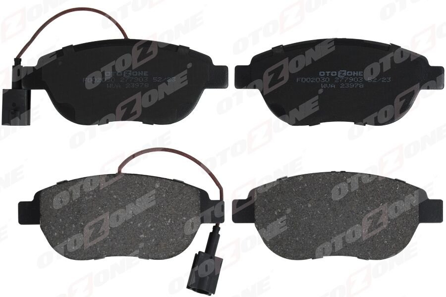 ÖN FREN BALATASI OPEL COMBO D 12> PUNTO EVO 1.3-1.4-1.6D MTJ 09 > 500-500C 1.3DMJ 10 > GRANDE PUNTO 1.6DMTJ 09 > ÇİFT FİŞLİ