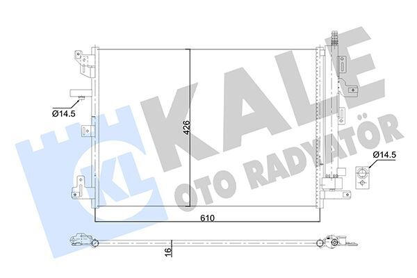 KLİMA RADYÖTÖRÜ KONDENSER VOLVO XC90 I 2.5T T6 3.2 V8 D3 D5 04>14