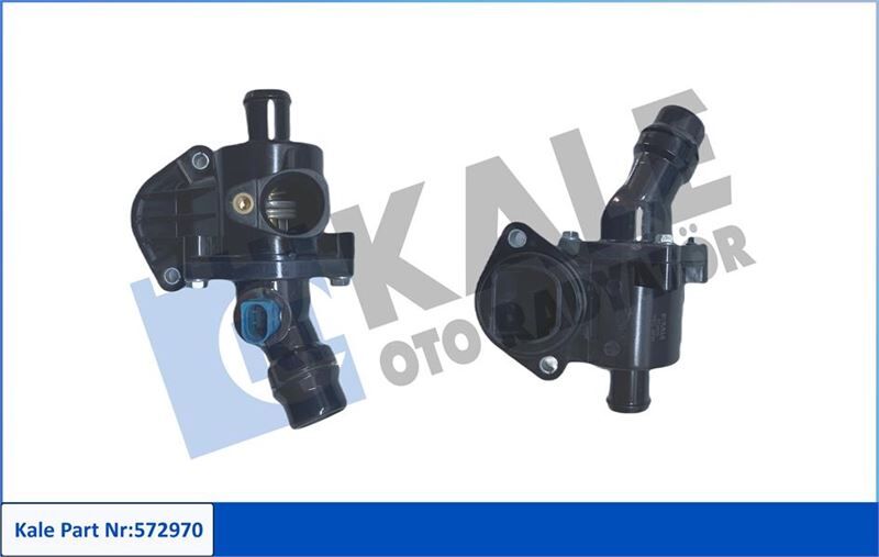 KOMPLE TERMOSTAT-PLASTİK GÖVDELİ 105 C AUDI A4-SEAT EXEO