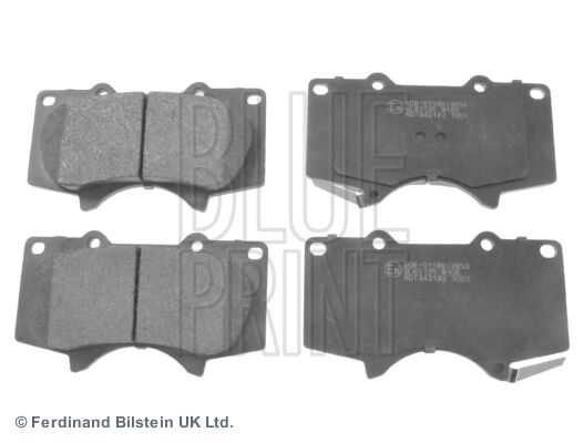 ÖN FREN BALATA TOYOTA HILUX 3.0L 1KD-FTV KUN26 4x4 09-11 / LAND CRUISER PRADO 4.0L 1GR-FE GRJ150 09- > 3.0L 1KD-FTV KDJ120 D-4D 03-09 / MITSUBISHI PAJERO 3.2L 4M41 V98W 07->