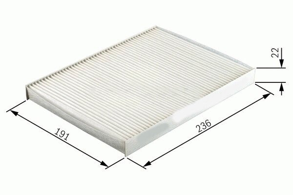 POLEN FILTRESI FIESTA 08>17 B-MAX 14> COURIER 14> ECOSPORT 14> KA 16>