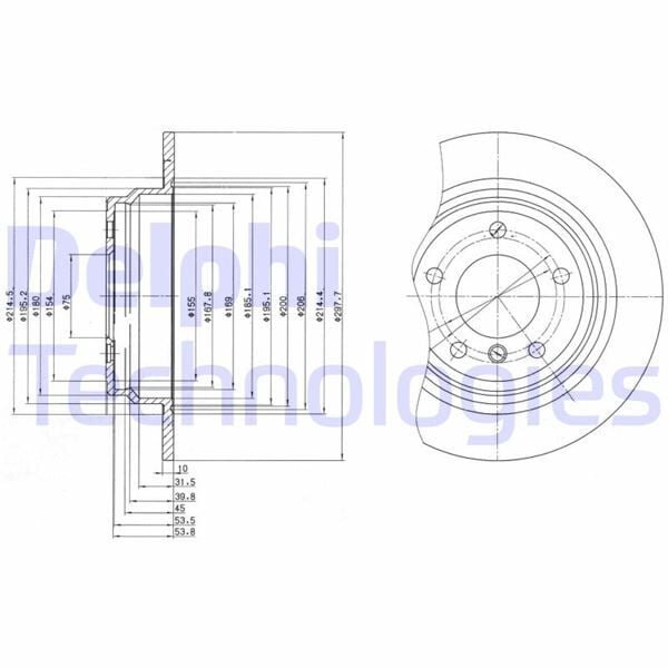 FREN DISKI ARKA BMW E39