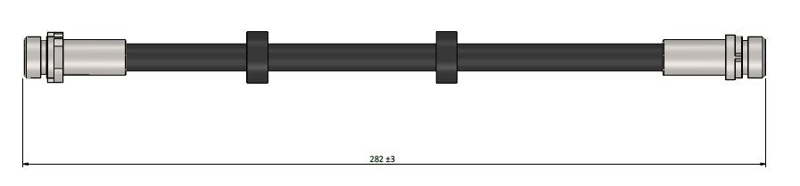 FREN HORTUMU ARKA SAĞ-SOL FORD FIESTA 08 >B-MAX 12 > 2 Adet