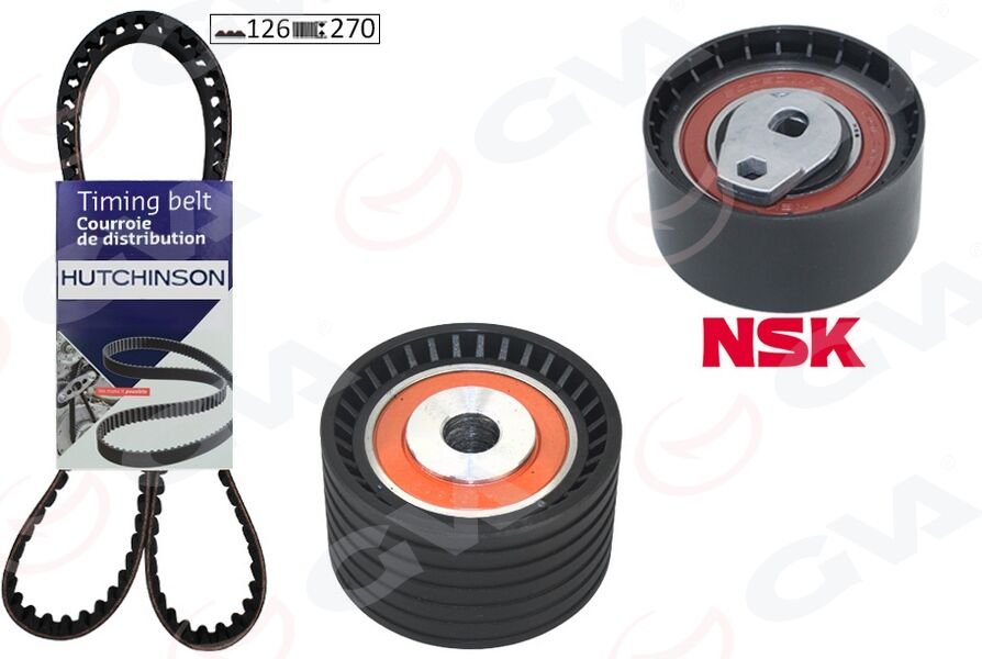 EKSANTRİK GERGİ KİTİ 126x270 LAGUNA 2.0 16V F4R760 02-03 MEGANE 4/04 > K025550XS