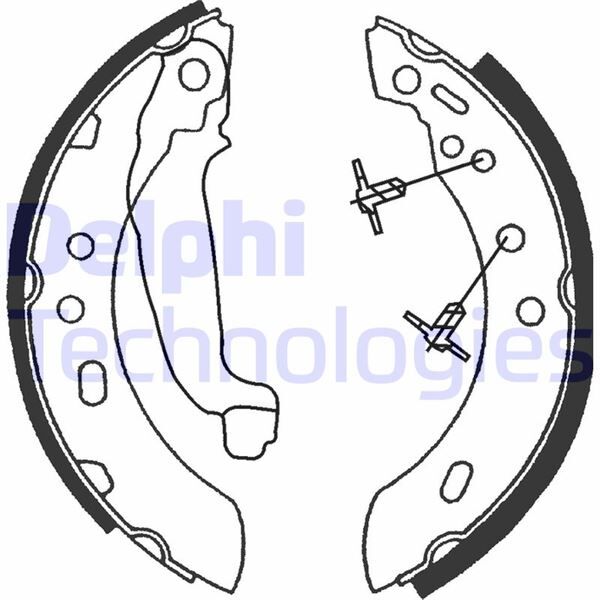 KAMPANA FREN BALATASI NISSAN MICRA 1.0L 1.3L 1.4L 1.5L K11 92-02 180 x 25