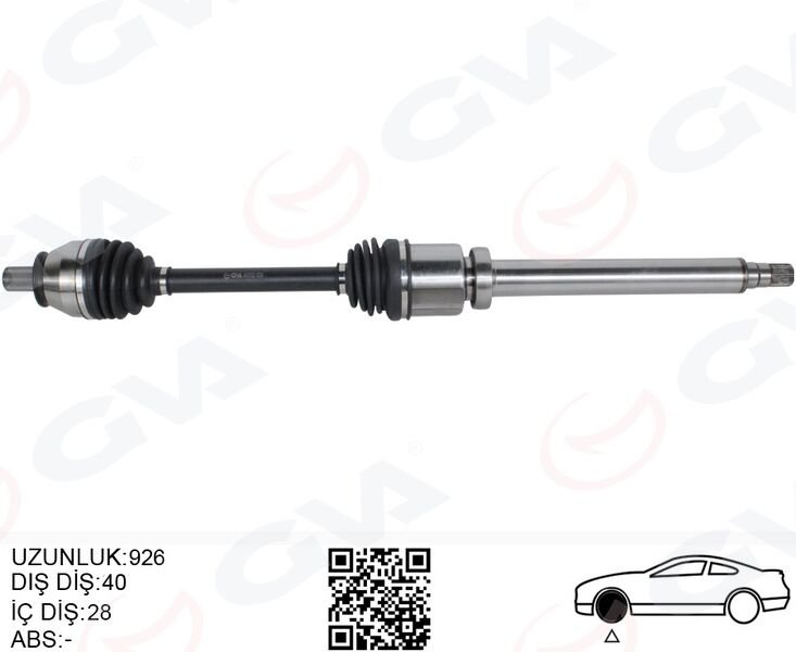 ON AKS KOMPLE SAG MONDEO IV 2.0 TDCI 07>14 OTOM.