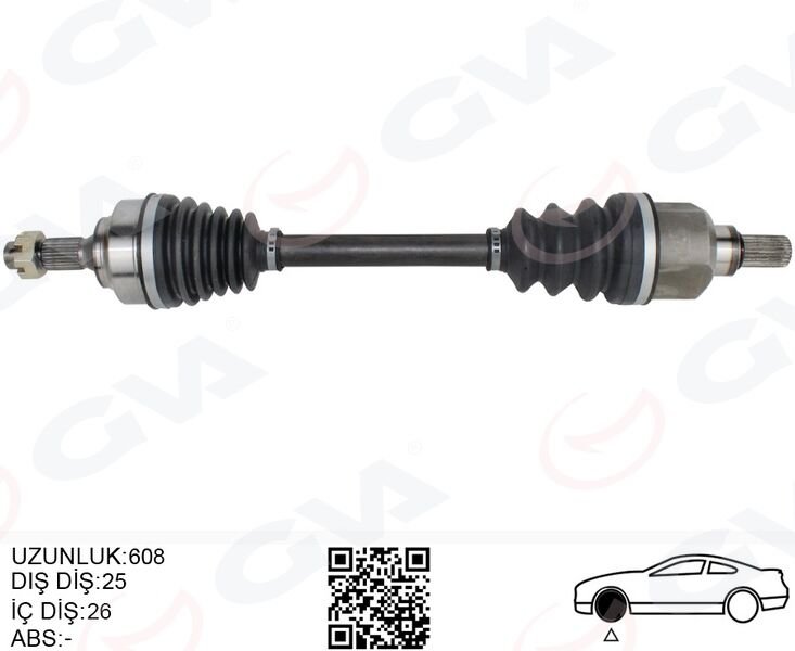 KOMPLE AKS SOL ON PSA 307 3A/C 1.6 A-T 00-07
