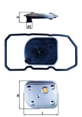 OTOMATIK SANZIMAN YAGI FILTRE SETI MERCEDES W169 W245