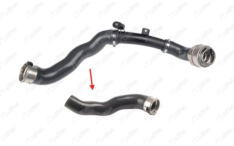 TURBO HORTUMU PLASTİK BORU HARİÇ OK İLE GÖSTERİLEN BÜYÜK HORTUM DACIA DOKKER MPV KE 1.3 TCe 130 KENE 19 >