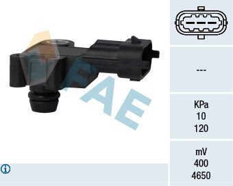 EMME MANİFOLD BASINÇ SENSÖRÜ ASTRA H-J INSIGNIA A-CORSA D-E MERIVA B-MOKKA-1.4-1.8 ANTARA 2.4-3.0