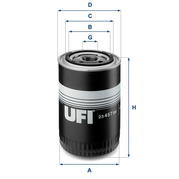 YAĞ FİLTRESİ DUCATO II 02>06 BOXER II 02>06 JUMPER II 02>06 DAILY 02>06 2.3 JTD 2.8 JTD