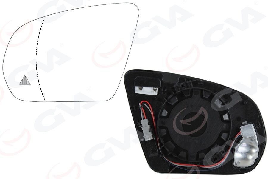 DIS DIKIZ AYNA CAMI SOL MERCEDES W205 W213 W222 ELEKTRIKLI. KOR NOKTA UYARILI