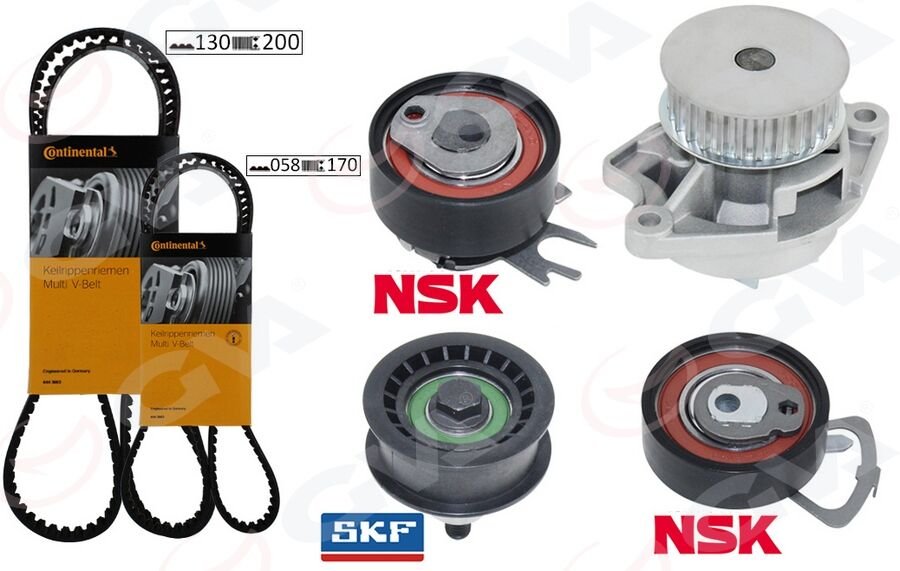 DEVİRDAİMLİ TRİGER SETİ 130x20 POLO-CORDOBA-FABIA 1.4 16V BBY-BUD-BBZ-BKY-AHW-AJV-CGGB