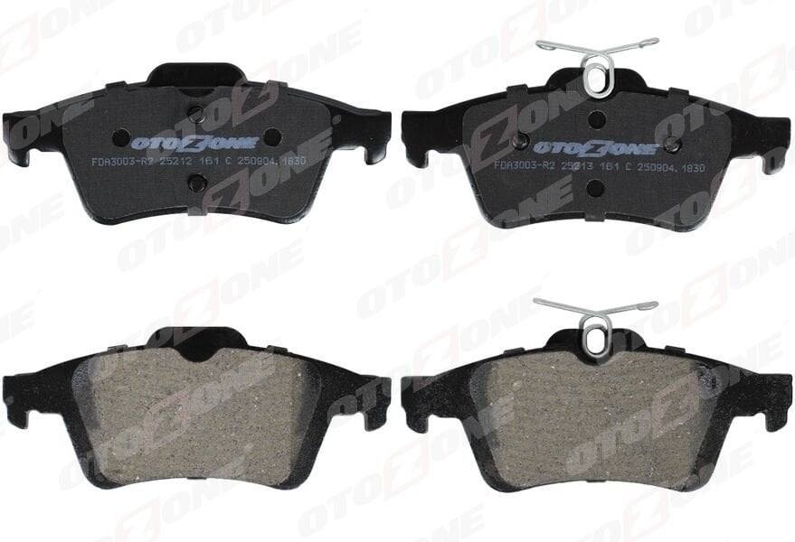 ARKA FREN BALATA MAZDA 3 BK 03-09 / RENAULT LAGUNA III 07-> / OPEL VECTRA C 02-> / CITROEN C5 08-> / PEUGEOT 508 10-> / FORD FOCUS II. C-MAX 04-> CONNECT 02-> / VOLVO S40 II 04-> / SAAB 9-3 02->