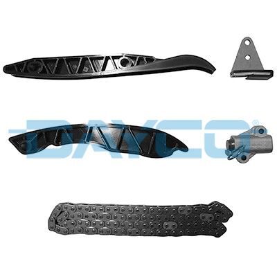 EKSANTRİK ZİNCİR SETİ HYUNDAI STAREX 2.5L D4CB 02-08 / H1 2.5L D4CB CRDI 08-> / H100 2.5L D4CB 140hp KAMYONET 06-09 / KIA SORENTO 2.5L D4CB 140hp 170hp 06-> 1 zincir 1 gergi 3 palet