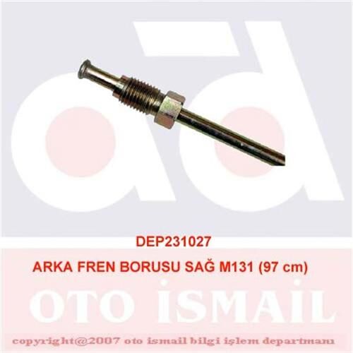 ARKA FREN BORUSU SAĞ M131 97 cm 5 Adet