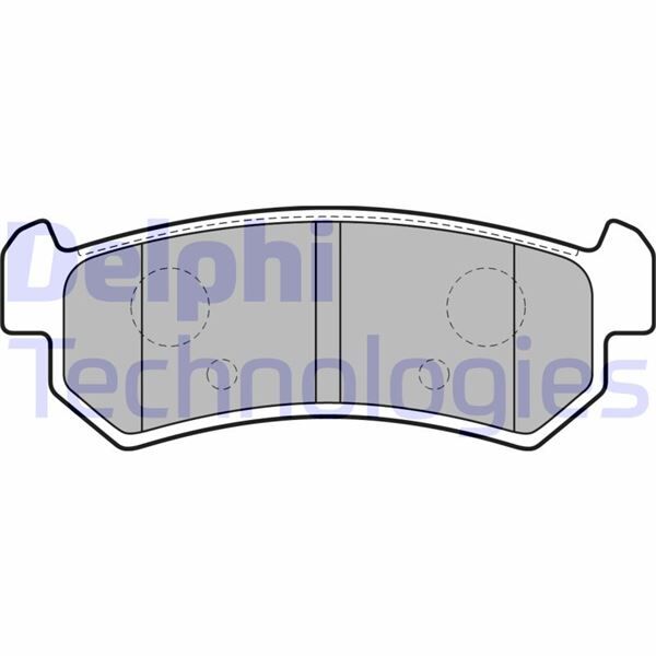 ARKA FREN BALATASI CEHEVROLET LACETTI 1.4-1.6-1.8 04 > NUBIRA 1.4-1.6-1.8 2.0 04 >