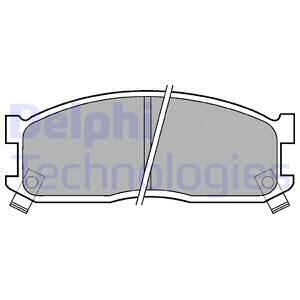 FREN BALATASI ÖN KIA BESTA. K2500 / MAZDA E2000. E2200 05/85>