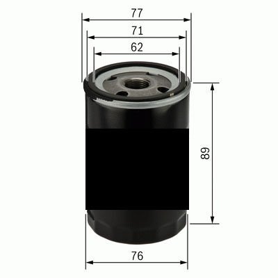 YAĞ FİLTRESİ HILUX EM. COROLLA 1.6 BENZİNLİ << 2010 W711/80 x