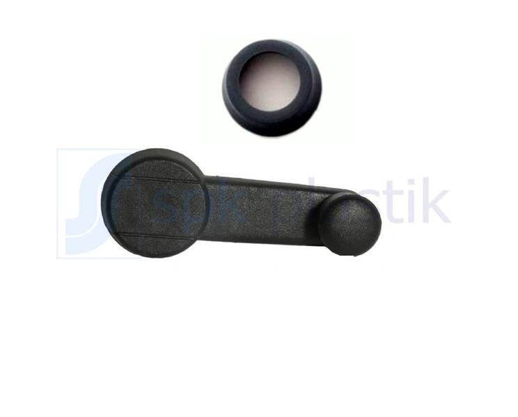 CAM AÇMA KOLU PULLU SİYAH R9-R12-TOROS 4 Adet