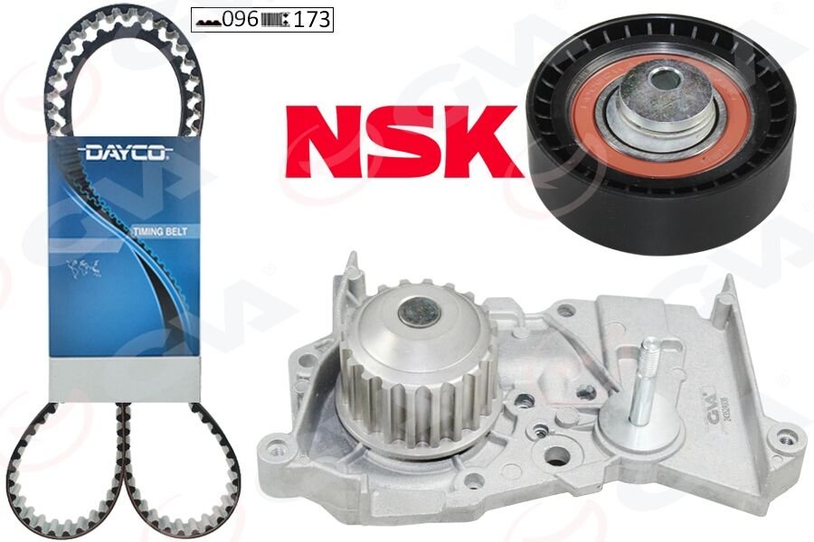 DEVİRDAİMLİ EKSANTRİK GERGİ KİTİ 096x173 DACIA LOGAN 04> SANDERO 08> DOKKER 13> 1.4 K7J 1.6 K7M