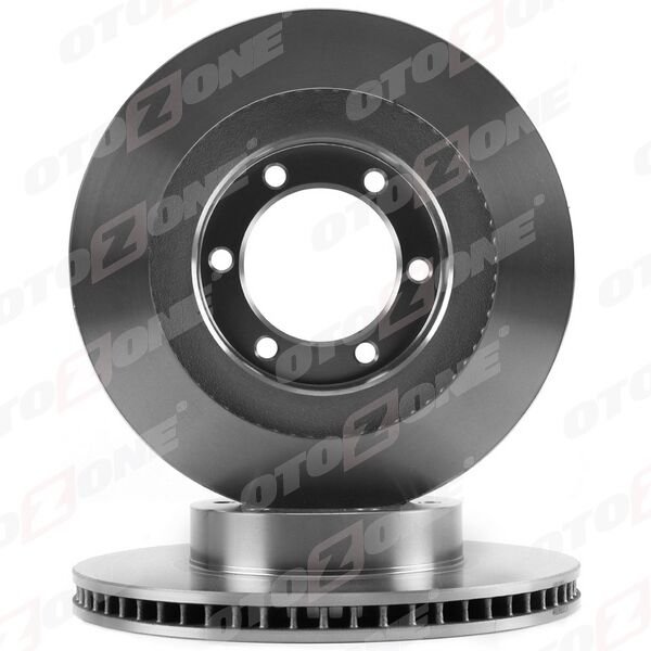 ÖN FREN DİSKİ HAVA KANALLI TOYOTA LAND CRUISER 3.0L 1KZ-TE 1KD-FTV KZJ120 KDJ120 03-09 338 çap x 6 bijon - Adet disk fiyatıdır