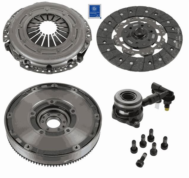 DEBRIYAJ SETI BASKI BALATA-VOLAN-BILYA 4 LU KIT REPSET DMF FOCUS III 11 >14 1.6 TDCI VOLVO C30 1.6D 10 >12 S40 II 1.6 D2 V40 D2 V501.6 D2 10>12 OYNAR GOBEK VOLANLI