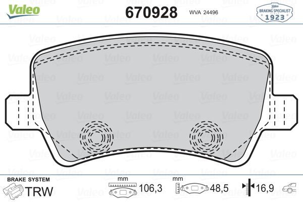 FREN BALATASI ARKA FORD S-MAX 09> GALAXY III 06> . VOLVO S60 10> S80 06> V60 V70 06> XC60 08> XC70 0 6> . LAND ROVER FREELANDER II L359 RANGE ROVER EVOQUE L538