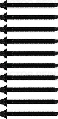 SİLİNDİR KAPAK CİVATA SAPLAMA 10 ADET SETİ PARTNER-BERLINGO-P206-P306-EXPERT-JUMPY-XSARA 1.9 D DW8