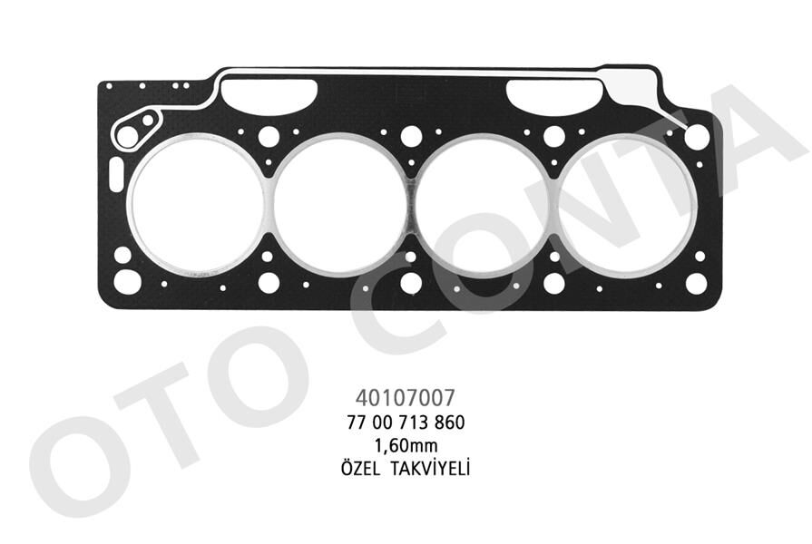SİLİNDİR KAPAK CONTASI FLASH-R21 1.7