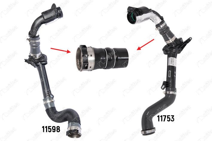 TURBO HORTUMU KÜÇÜK PLASTİK PARÇA HARİÇ RENAULT MEGANE III 09> FLUENCE 09> 1.5dCi