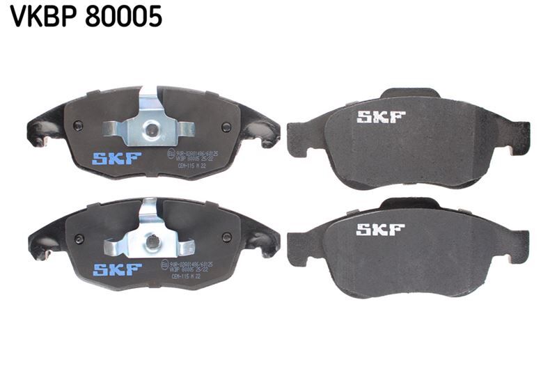 ÖN FREN BALATASI PEUGEOT PARTNER 08>11 P5008 09>17 CITROEN BERLINGO 08> C4 PICASSO 06>15 DS4 11>18 D S5 15>18 283mm