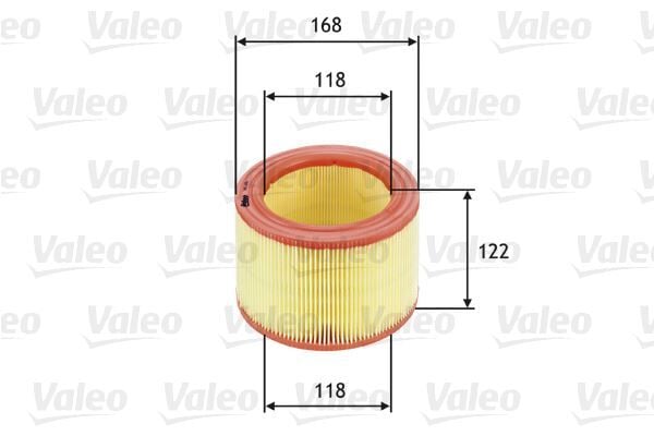 HAVA FİLTRESİ BERLINGO 96- - P.306 98-01 - PARTNER 96- - XSARA 97-00 1.8D - 1.9D