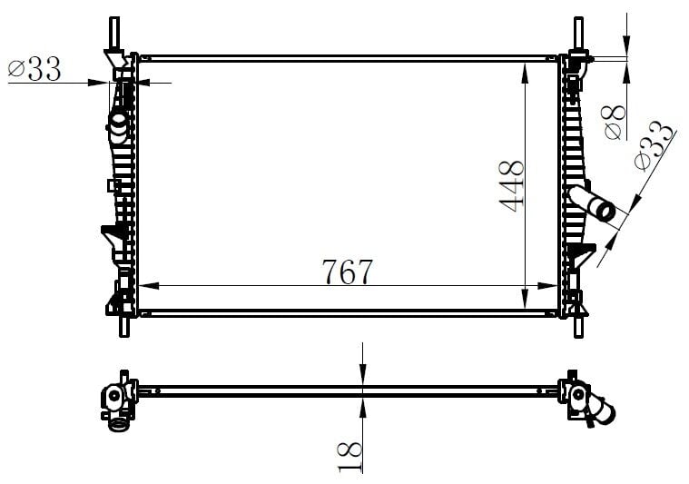 MOTOR SU RADYATORU TRANSIT TUORNEO CUSTOM V362 V363 2.2TDCI 100PS 125PS 135PS 140PS 155PS 12 >