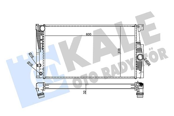 MOTOR SU RADYATORU BMW N20 F07 F10 F11 F18