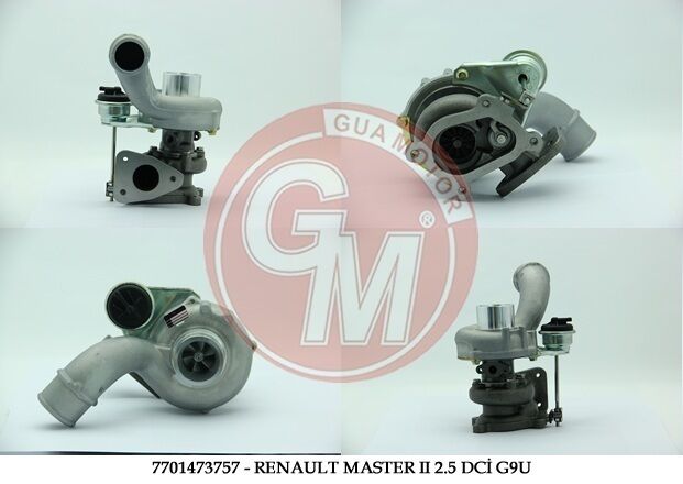 TURBO ŞARJ RENAULT MASTER II 2.5 DCİ G9U 110BG 120BG