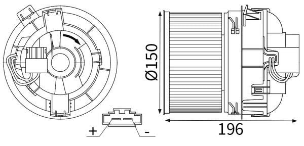 KALORİFER MOTORU PEUGEOT P508 10>18