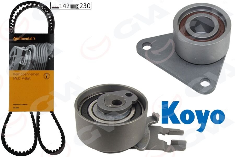 EKSANTRİK GERGİ KİTİ VOLVO C30-C70 I-II-S40 II-S60 I-S70-V40-V50-V70-XC70 2.4-KUGA-MONDEO-FOCUS 2.5 UZUN GERGİ