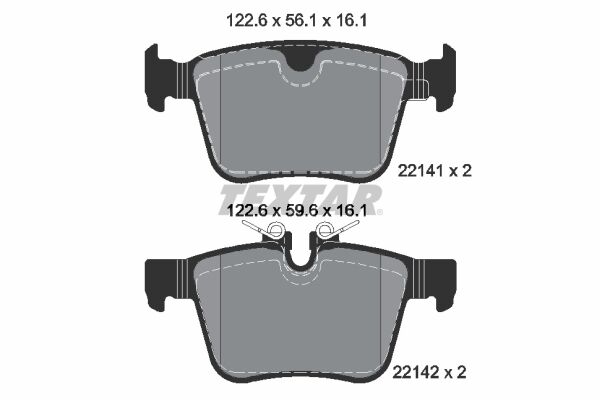 FREN BALATASI ARKA LAND ROVER DISCOVERY L550 RANGE ROVER L538 L551 L560 . VOLVO S90 16> V90 V60 XC60 XC90 14>