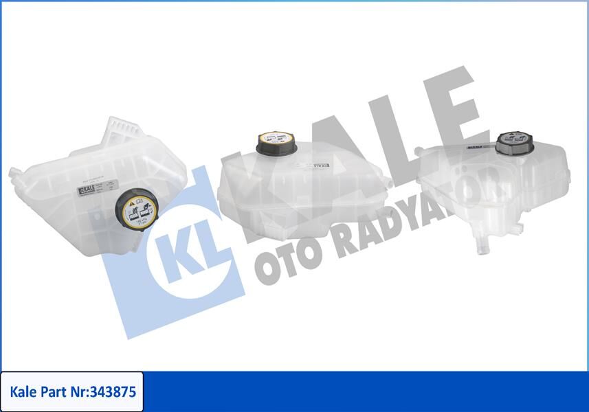 RADYATÖR YEDEK SU DEPOSU FORD FİESTA 08> 1.4 TDCİ KAPAKLI