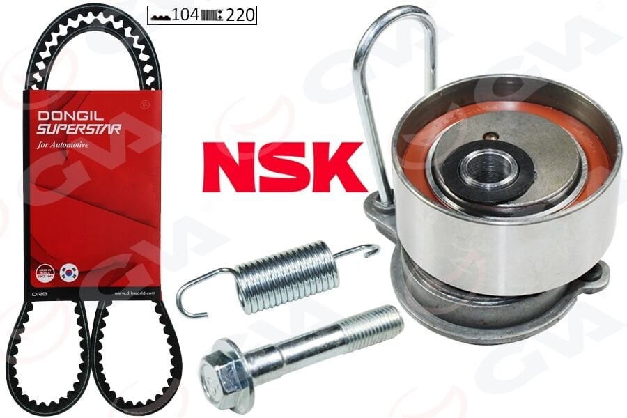 TRİGER KAYIŞ SETİ EKSANTRİK SETİ HONDA CIVIC 1.4L D14Z6 1.6L D16V1 D16W7 VTEC EP ES EU 01-05 1 KAYIŞ 1 RULMAN 1 YAY