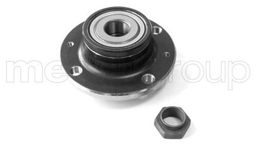 ARKA TEKER PORYASI KOMPLE ABS Lİ PEUGEOT P206-P206 CC-P206 SW-P1007 02> CITROEN C2-C3 02> 4 BİJON