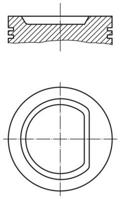 MOTOR PİSTON SEGMAN 0.60 P306-P405-P806 2.0 16V XU10J2/XU10J2C 5MM ÇUKUR 86.60mm 4 Adet